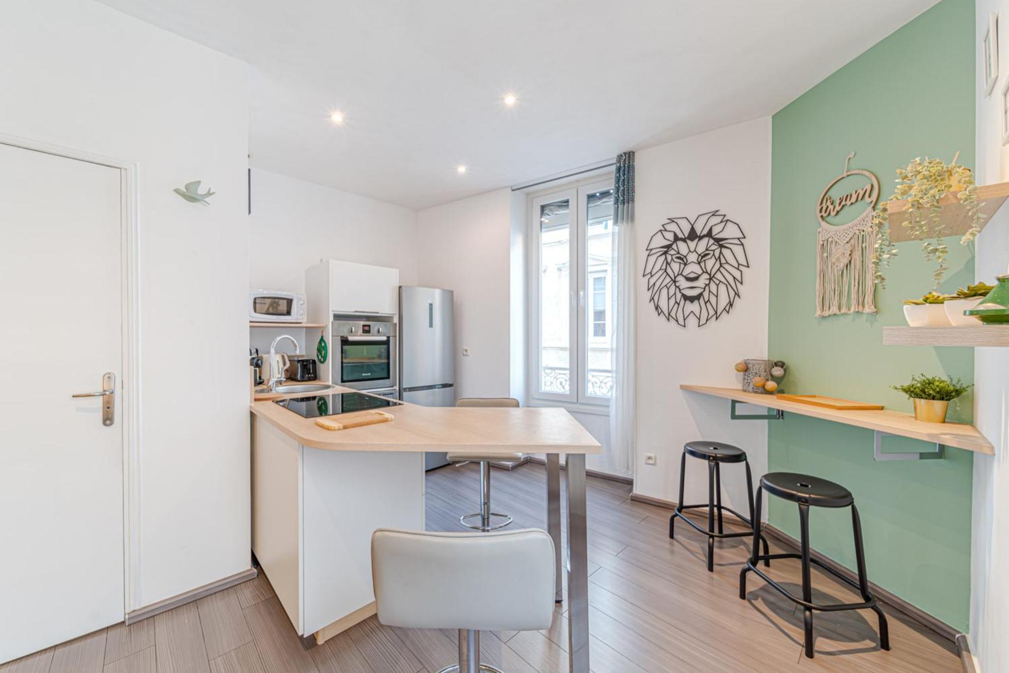Le St Antoine Cosy 4 Pers Lafayette Part Dieu Lione Esterno foto