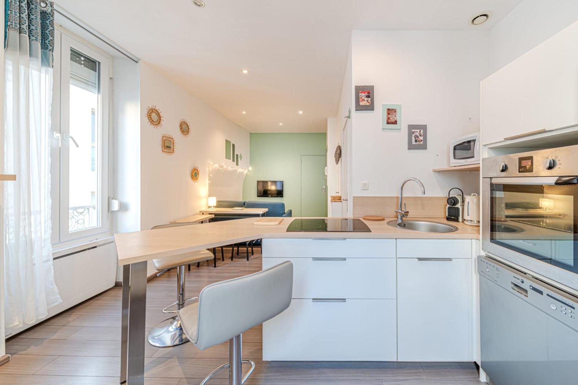 Le St Antoine Cosy 4 Pers Lafayette Part Dieu Lione Esterno foto